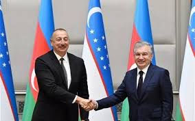 Azerbaycan ve Ozbekistan prezidentleri diplomatik munasibetlerin 30 illiyi ile bagli bir-birini tebrik edib