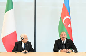 Italiya-Azerbaycan elaqeleri cox ugurla inkisaf edir ve biz esl strateji terefdaslariq