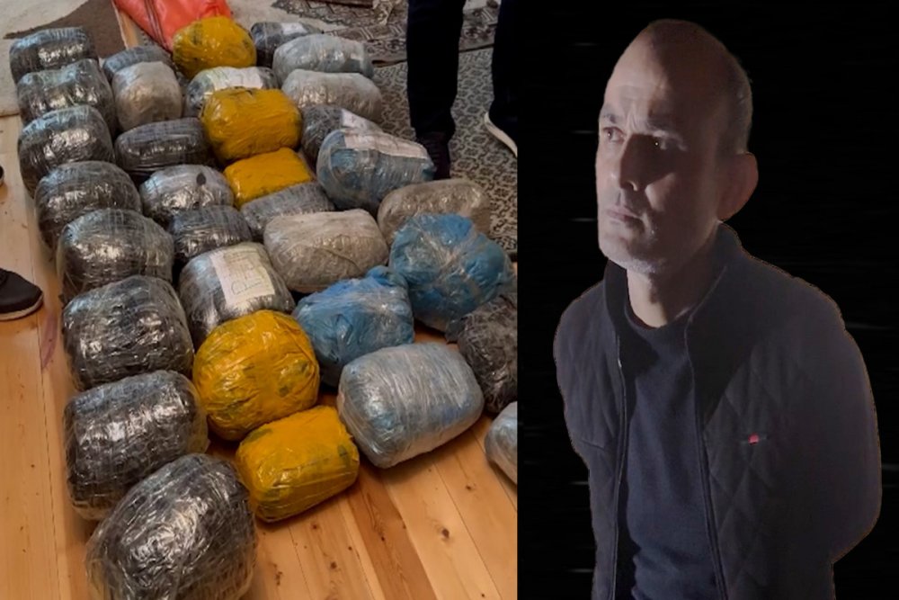 Narkotik satan sexs 47 kq marixuana ile saxlanilib - VIDEO