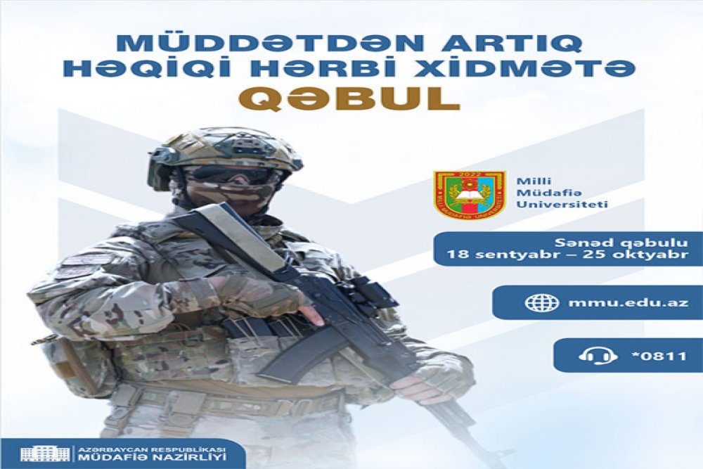 Azerbaycan Ordusunda MAXE qebulu davam edir