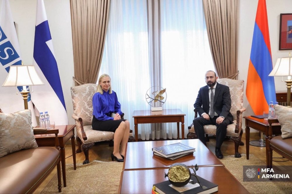 ATET sedri Ermenistanda Ararat Mirzoyanla gorusub