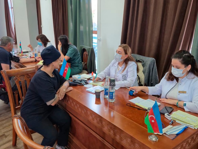 SN "Boyuk Qayidis" cercivesinde Xankendide muayineler teskil edib