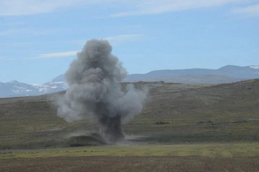 ANAMA-nin emekdasi Xocavendde minaya dusub, ayagi amputasiya edilib