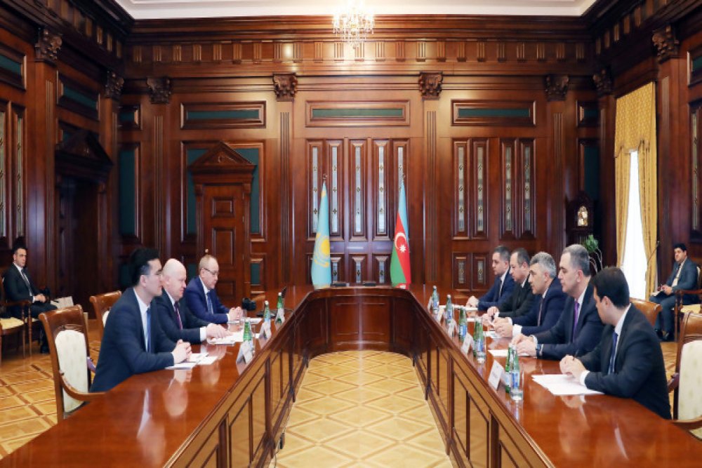 Azerbaycan ve Qazaxistan Ali mehkemeleri arasinda memorandum imzalanib