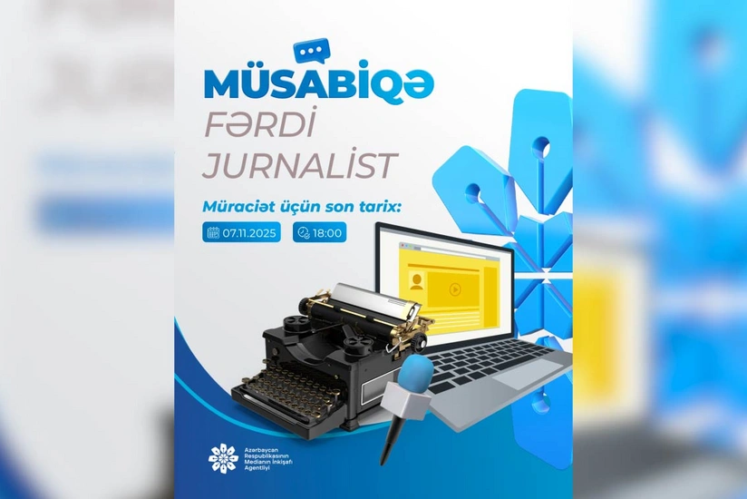 MEDIA jurnalistler ucun musabiqe elan edib