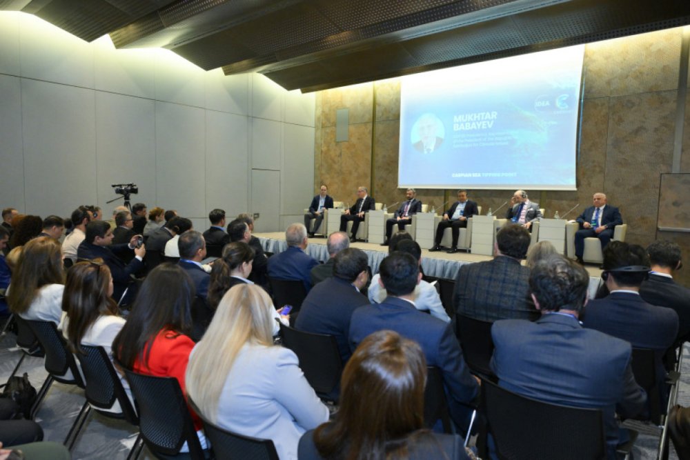 Leyla Eliyevanin tesebbusu ile Xezere hesr olunmus beynelxalq konfrans kecirilib