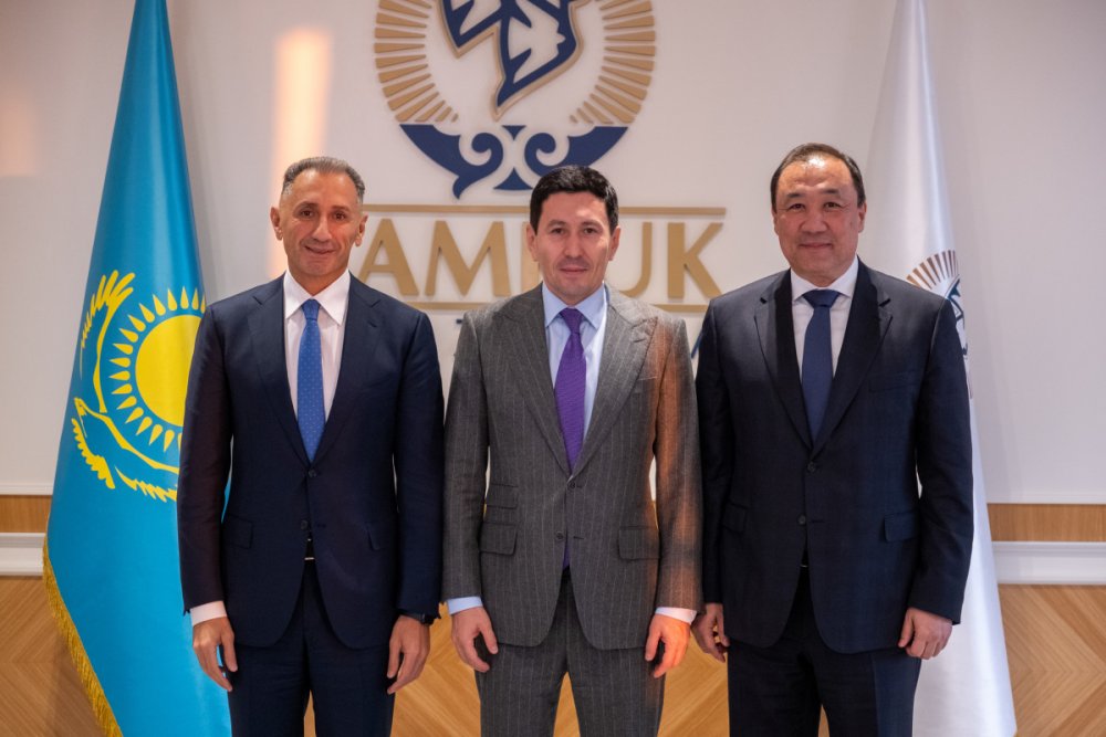 "Samruk-Kazyna” Holdinqi ile AZCON Holding arasinda terefdasliq imkanlari muzakire edilib
