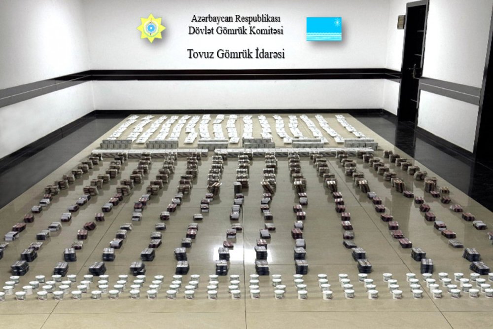 “Qirmizi Korpu”de gomrukden gizledilen kulli miqdarda derman vasiteleri askar edilib