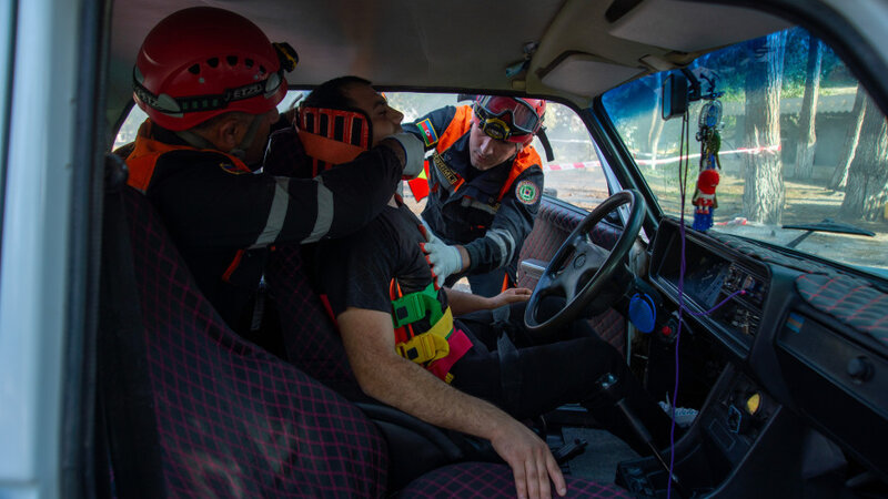 FHN-in Mugan Regional Merkezi telim kecirdi - VIDEO/FOTO