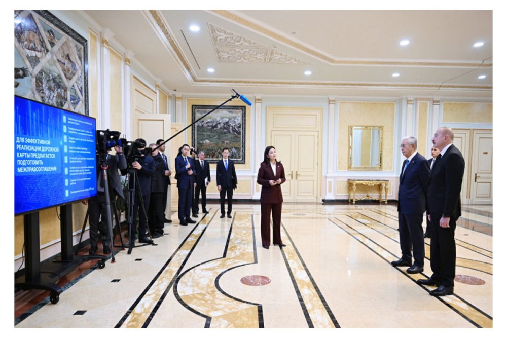 Astanada “Orta dehlizin inkisafi” birge layihesi teqdim edilib