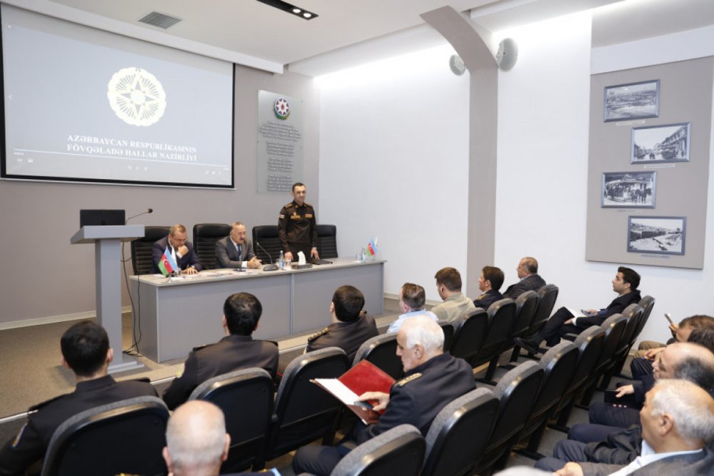 FHN metroda yangin tehlukesizliyine dair tedbir kecirib