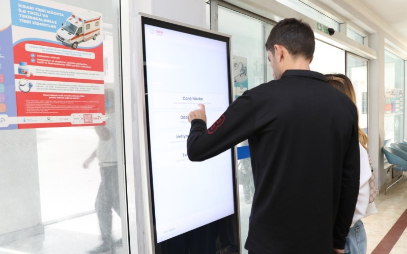 Poliklinikalarda elektron novbe konsepti fealiyyete baslayib