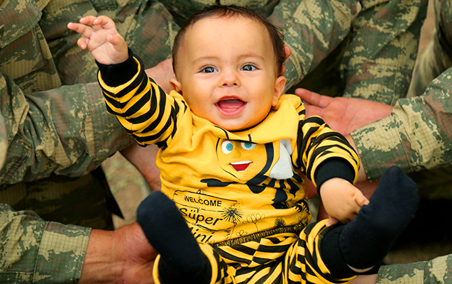 Zeferin ovladlari - Muharibeden sonra 120 sehid yadigari dunyaya gelib