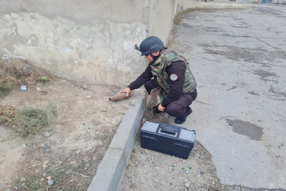 Sumqayitda sursat tapilib