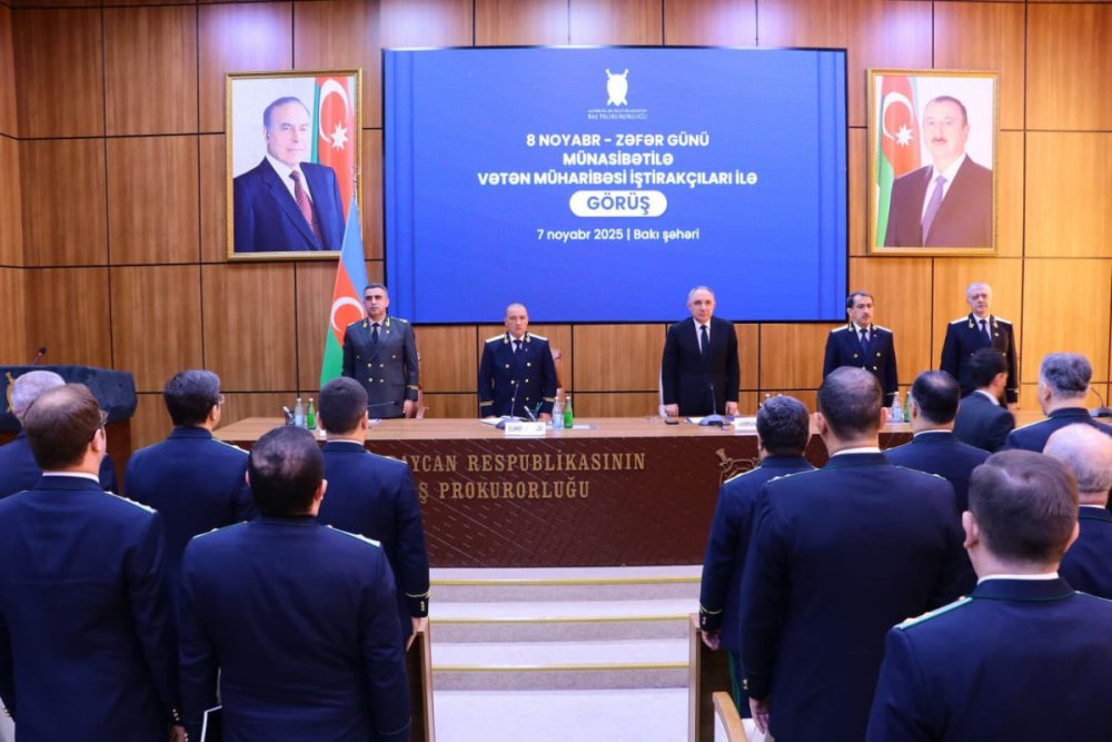 Bas Prokurorluqda Zefer gunune hesr olunmus tedbir kecirilib