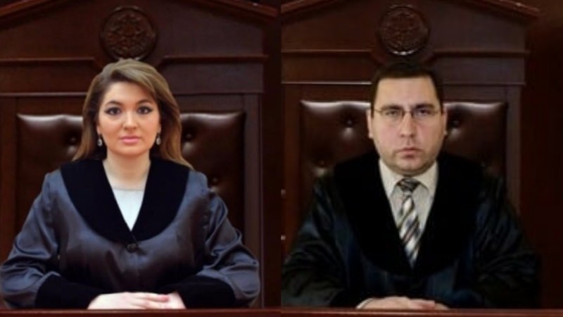 Iki hakim yeni vezifeye teyin olundu