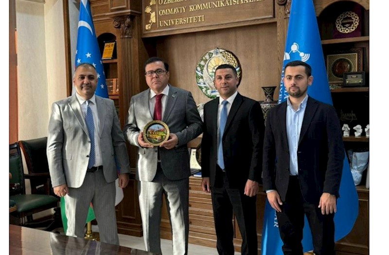 Azerbaycan ve Ozbekistan arasinda ugurlu media emekdasligi — FOTOLAR