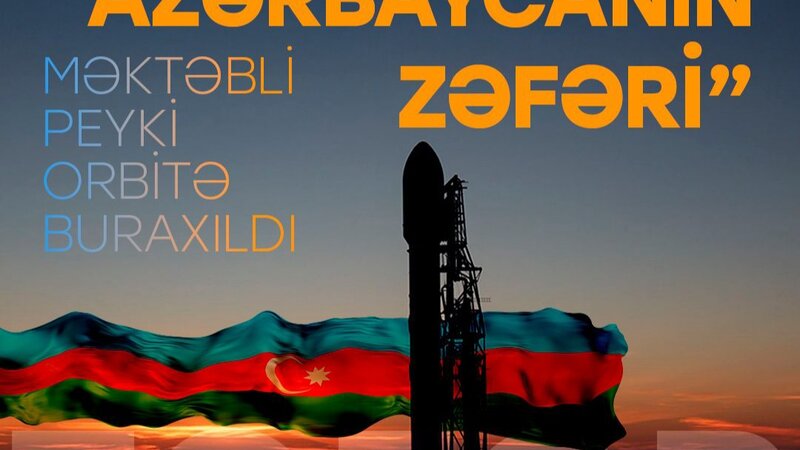 Mekteblilerin hazirladigi "Zefer" peyki orbite buraxildi