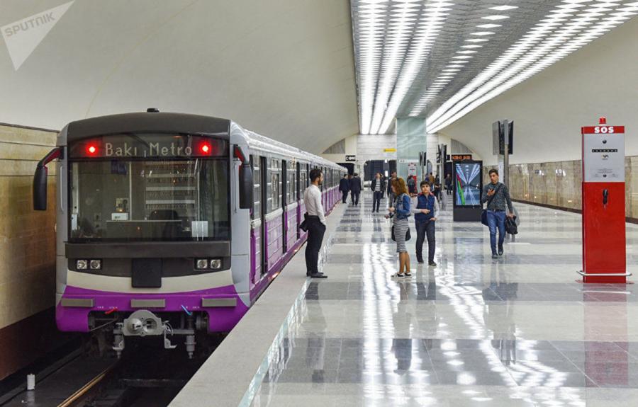 Baki metrosundan istifade edenlerin sayi 2 faize yaxin azalib