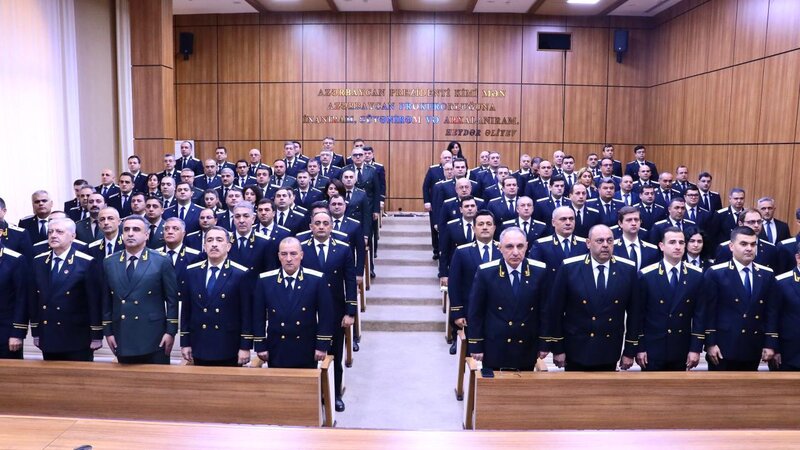 Bas Prokurorluqda Heyder Eliyevin anim gunune hesr olunan tedbir kecirildi - FOTO