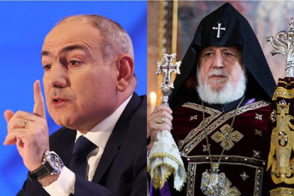 Pasinyan: II Qareginin varligi ermeni kilsesine dagidici zerer vurur