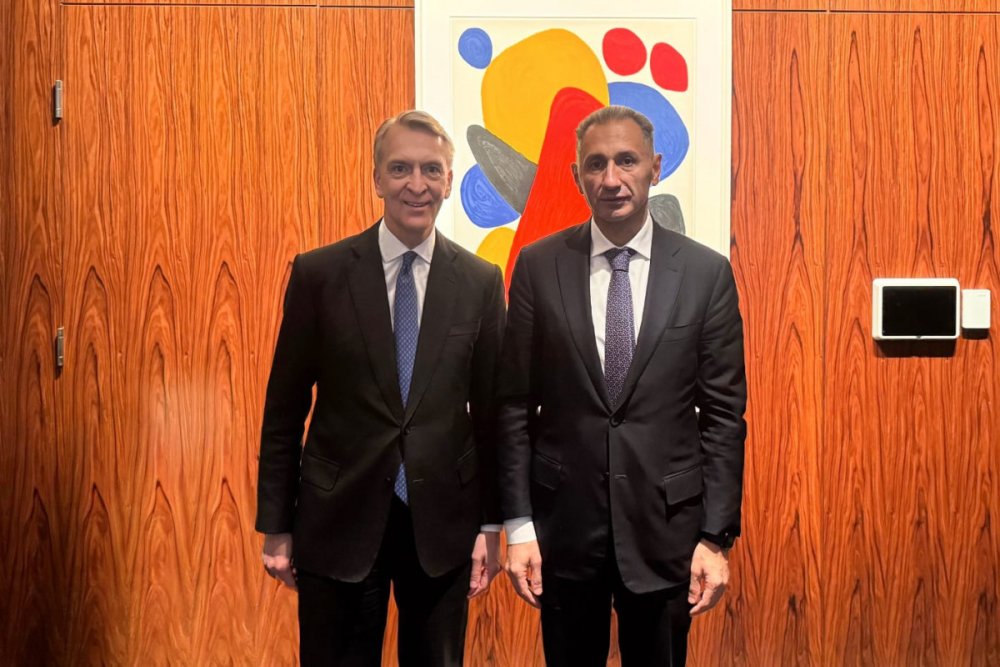 Resad Nebiyev ABS-da “Brookfield” sirketinin icraci direktoru ile gorusub