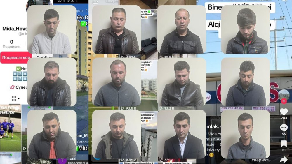 MIDA menzillerinin qanunsuz satisini teskil eden 12 nefer saxlanilib