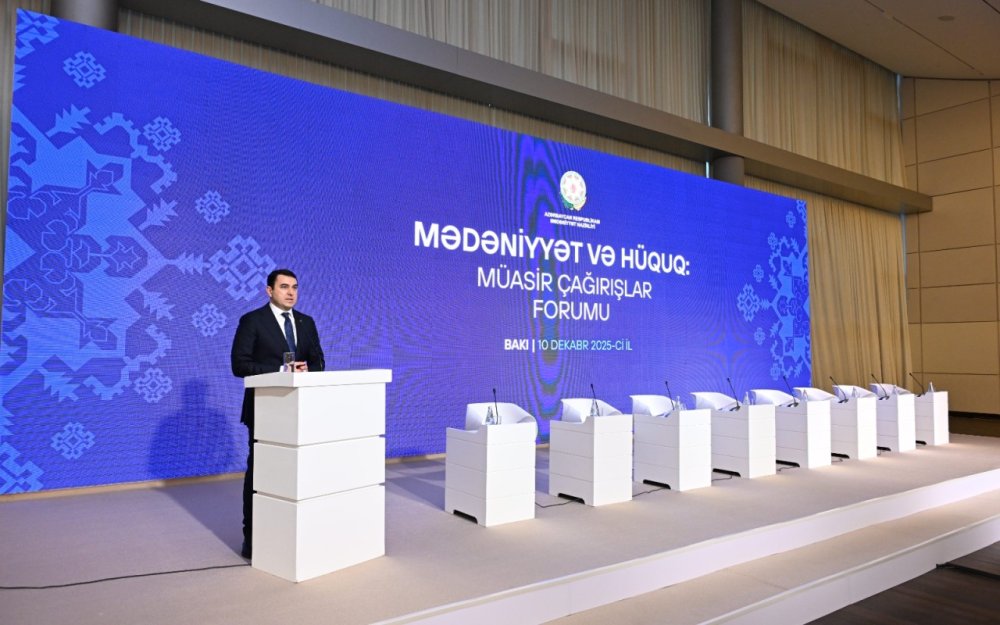 "Medeniyyet ve huquq: muasir cagirislar” movzusunda forum kecirilir
